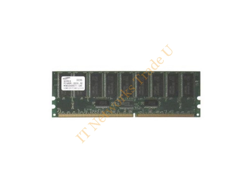 M381L6423DTL-CA0 Samsung 512MB DDR-200MHz PC1600 ECC Unbuffered CL2 184-Pin DIMM Memory Module Server Memory