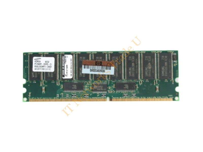 M383L5628MT1-CA000 Samsung 2GB DDR-200MHz PC1600 ECC Registered CL2 184-Pin DIMM Memory Module Server Memory
