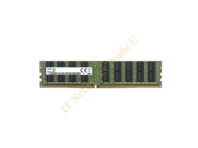 M386A4K40BB0-CRC5 Samsung 32GB DDR4-2400MHz PC4-19200 ECC Registered CL17 288-Pin Load Reduced DIMM 1.2V Dual Rank Memory Module Server Memory