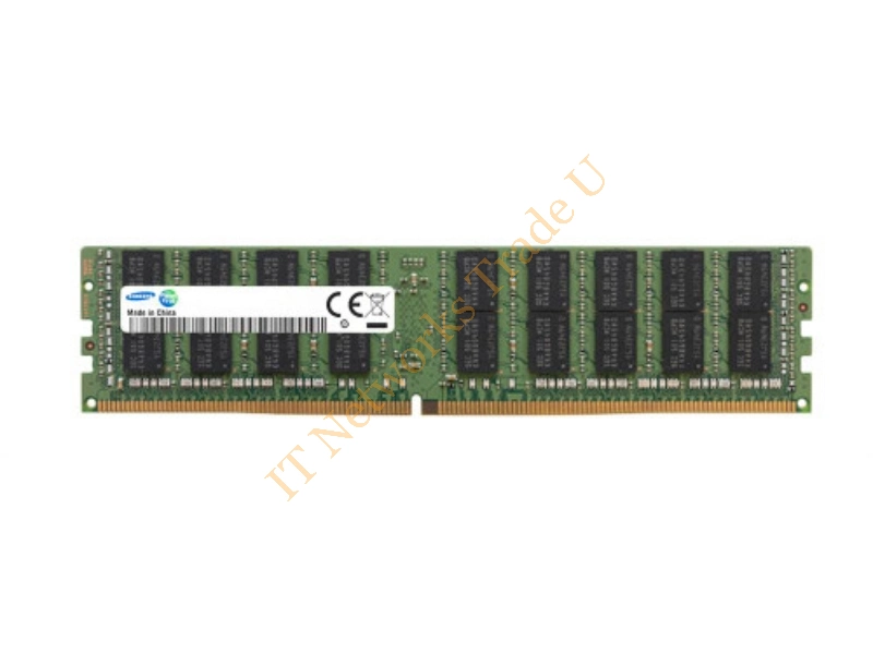 M386A8K40CM2-CTD Samsung 64GB DDR4-2666MHz PC4-21300 ECC Registered CL19 288-Pin Load Reduced DIMM 1.2V Quad Rank Memory Module Server Memory