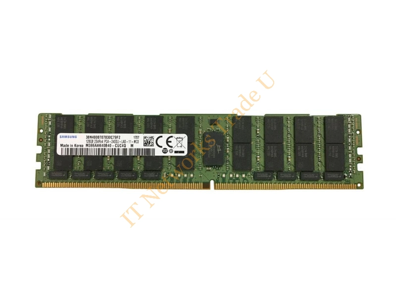 M386AAK40B40-CUC4Q Samsung 128GB DDR4-2400MHz PC4-19200 ECC Registered CL17 288-Pin Load Reduced DIMM 1.2V Octal Rank Memory Module Server Memory