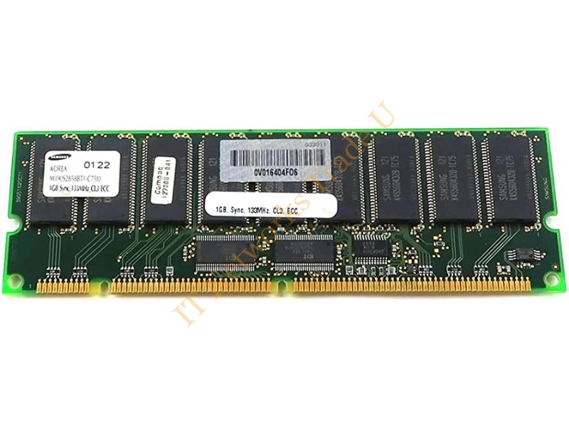 M390S2858BT1-C75 Samsung 1GB 133MHz PC133 ECC Registered CL3 3.3V 168-Pin DIMM Memory Module Server Memory