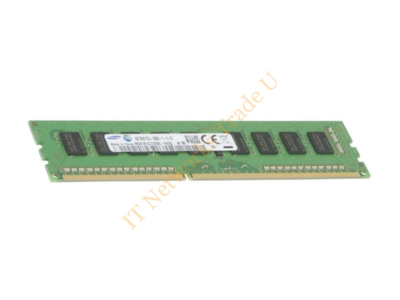M391B1G73EB0-YK0Q Samsung 8GB DDR3-1600MHz PC3-12800 ECC Unbuffered CL11 240-Pin DIMM 1.35V Low Voltage Dual Rank Memory Module Server Memory