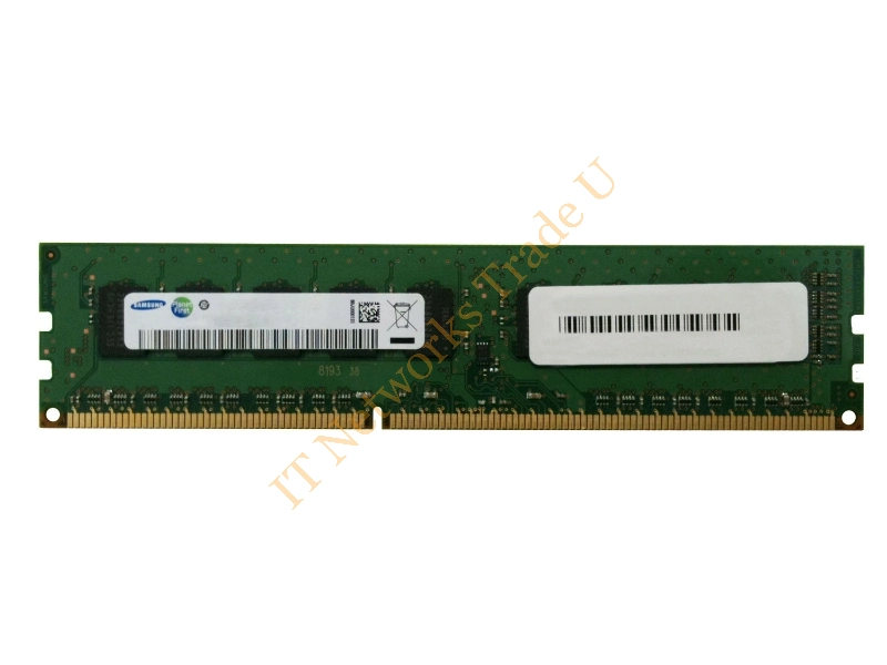 M391B5173QH0-YK0Q Samsung 4GB DDR3-1600MHz PC3-12800 ECC Unbuffered CL11 240-Pin DIMM 1.35V Low Voltage Single Rank Memory Module Server Memory