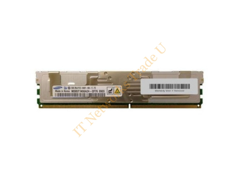 M395T1K66AZ4-CF7 Samsung 8GB DDR2-800MHz PC2-6400 ECC Fully Buffered CL6 240-Pin DIMM Memory Module Server Memory
