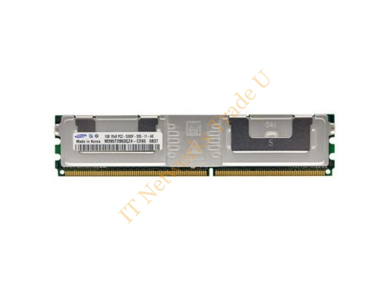 M395T2963EZ4-CE65 Samsung 1GB DDR2-667MHz PC2-5300 ECC Fully Buffered CL5 240-Pin DIMM Single Rank Memory Module Server Memory