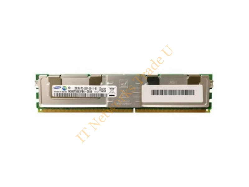 M395T5663FB4-CE6 Samsung 2GB DDR2-667MHz PC2-5300 ECC Fully Buffered CL5 240-Pin DIMM Dual Rank Memory Module Server Memory
