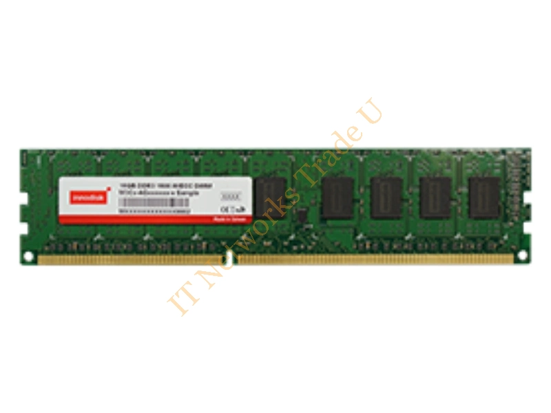 M3CP-8GHS3I0C-M Innodisk 8GB DDR3-1600MHz PC3-12800 ECC Unbuffered CL11 240-Pin DIMM Dual Rank Memory Module Server Memory