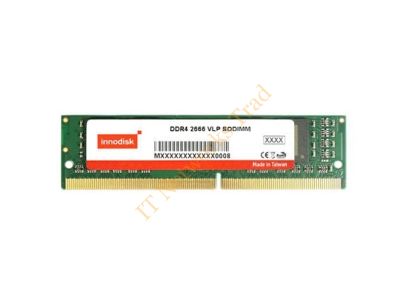 M3SW-4GHSECN9-A Innodisk 4GB DDR3-1333MHz PC3-10600 non-ECC Unbuffered 204-Pin SoDimm Single Rank Memory Module Laptop Memory