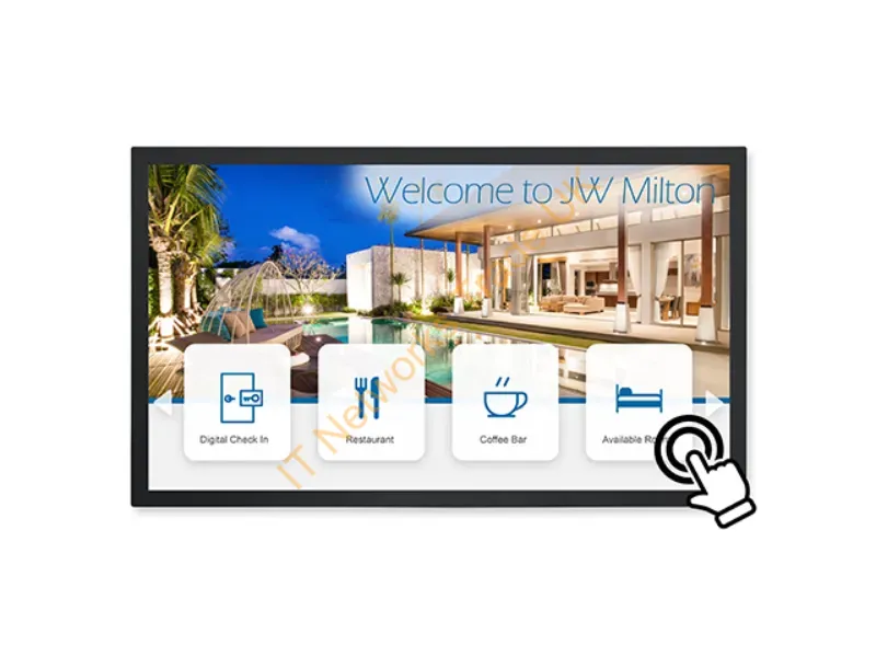 M431-IR - Sharp M431-Ir Signage Display Digital Signage Flat Panel 43" Lcd Wi-Fi 500 Cd/M Black Touchscreen 24/7
