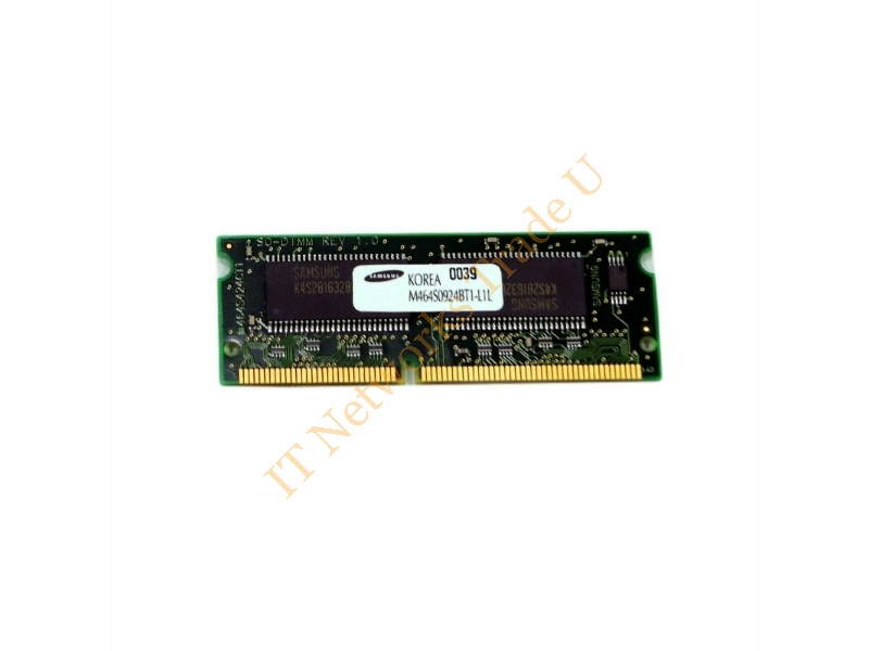 M470L0914DT0-CA2 Samsung 64MB DDR-266MHz PC2100 non-ECC Unbuffered CL2.5 200-Pin SoDimm Memory Module Laptop Memory