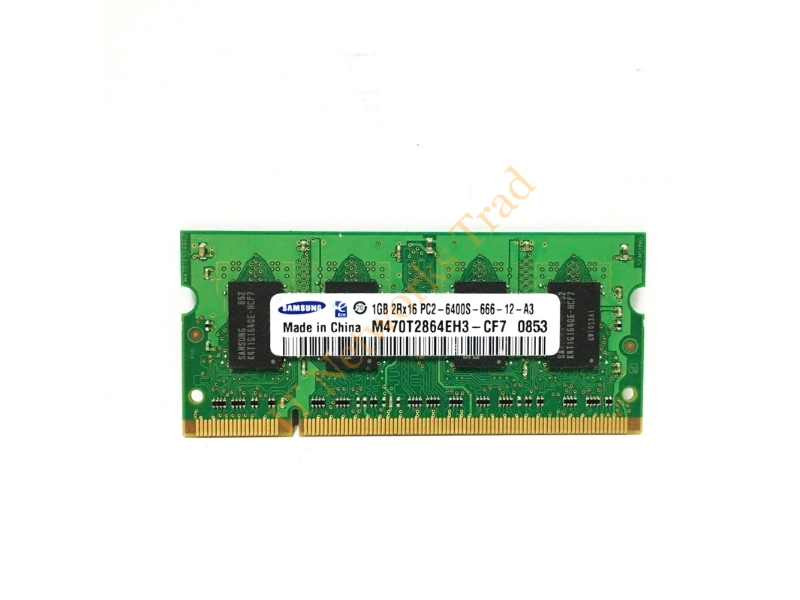 M470L2923BN0-B0 Samsung 1GB DDR-266MHz PC2100 non-ECC Unbuffered CL2.5 200-Pin SoDimm Memory Module Laptop Memory