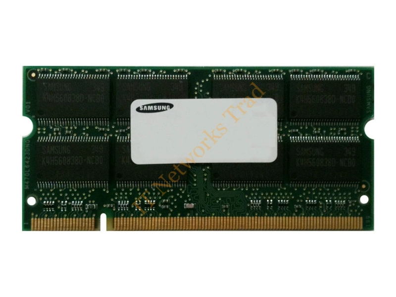 M470L2923BN0-CB3-N Samsung 1GB DDR-333MHz PC2700 non-ECC Unbuffered CL2.5 200-Pin SoDimm Memory Module Laptop Memory