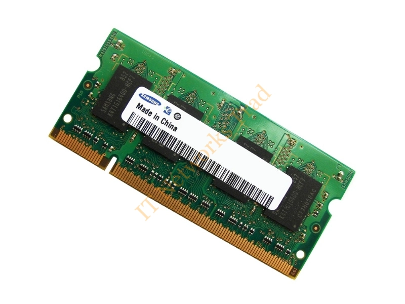 M470T5663QH3-LF7 Samsung 2GB DDR2-800MHz PC2-6400 non-ECC Unbuffered CL6 200-Pin SoDimm Dual Rank Memory Module Laptop Memory