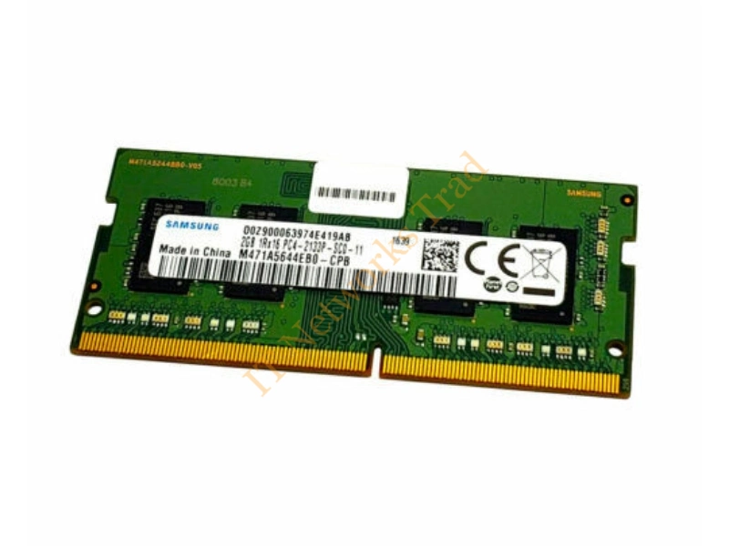 M471A5644EB0-CPB Samsung 2GB DDR4-2133MHz PC4-17000 non-ECC Unbuffered CL15 260-Pin SoDimm 1.2V Single Rank Memory Module Laptop Memory
