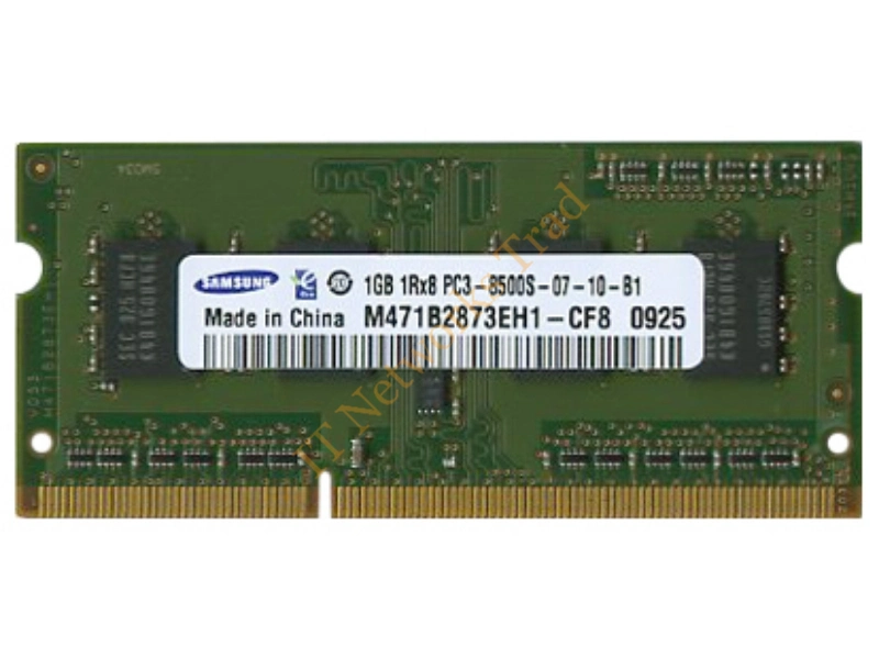 M471B2873EH1-CF8 Samsung 1GB DDR3-1066MHz PC3-8500 non-ECC Unbuffered CL7 204-Pin SoDIMM Memory Module Laptop Memory