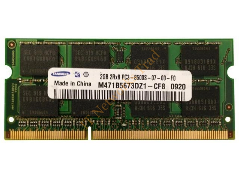 M471B5673DZ1-C Samsung 2GB DDR3-1066MHz PC3-8500 non-ECC Unbuffered CL7 204-Pin SoDIMM Memory Module Laptop Memory