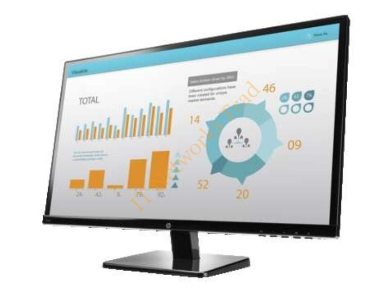 M4B78AA#ABA HP V272 27-inch 1920 x 1080 TFT Active Matrix DVI-D / HDMI / VGA / Audio line-in  LED Monitor
