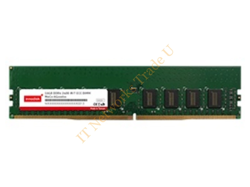 M4C0-8GSSMCRG Innodisk 8GB DDR4-2133MHz PC4-17000 ECC Unbuffered CL15 288-Pin DIMM 1.2V Dual Rank Memory Module Server Memory