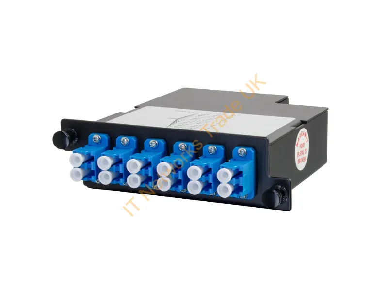 M4LCD12-09C1B1 - Legrand M4Lcd12-09C1B1 Fiber Optic Adapter Lc Black, Blue