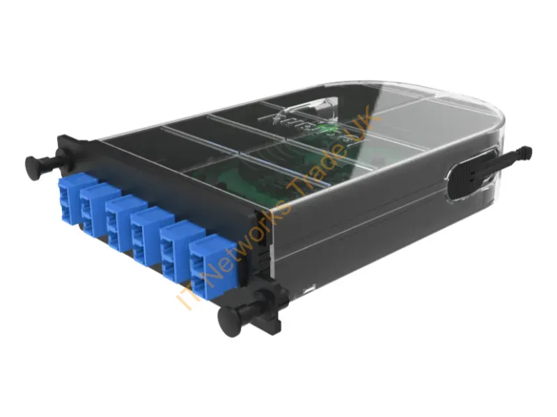 M4LCD12-09S3A1 - Legrand M4Lcd12-09S3A1 Fiber Optic Adapter Lc Black, Blue