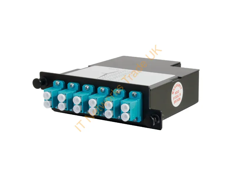 M4LCD12-50EA3A2 - Legrand M4Lcd12-50Ea3A2 Fiber Optic Adapter Lc/Apc Aqua Color, Black