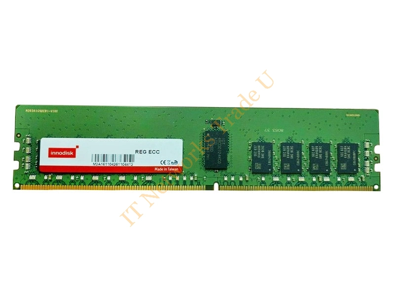 M4R0-BGS3GCRG Innodisk 32GB DDR4-2133MHz PC4-17000 ECC Registered CL15 288-Pin DIMM 1.2V Dual Rank Memory Module Server Memory
