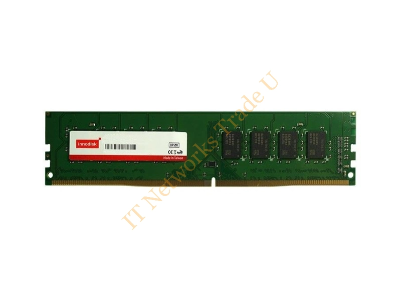 M4RR-BGC3GC0G-MB051 Innodisk 32GB DDR4-2133MHz PC4-17000 ECC Registered CL15 288-Pin DIMM 1.2V Dual Rank Memory Module Server Memory