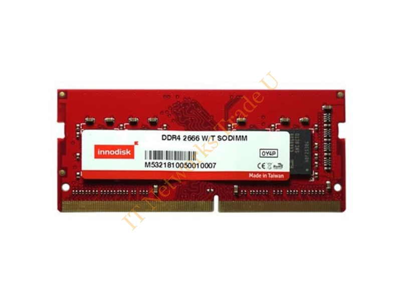 M4S0-AGS1OCSJ Innodisk 16GB DDR4-2400MHz PC4-19200 non-ECC Unbuffered CL17 260-Pin SoDimm 1.2V Dual Rank Memory Module Laptop Memory