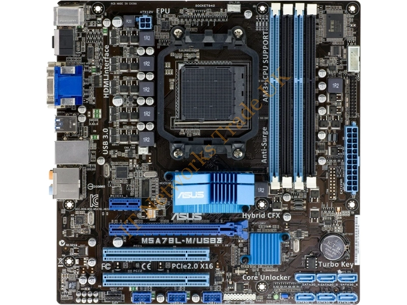 M5A78L-MLXPLUS-BO-R ASUS M5a78l-m Lx Plus Amd 760g Socket Am3+ Matx- Motherboard W/vi