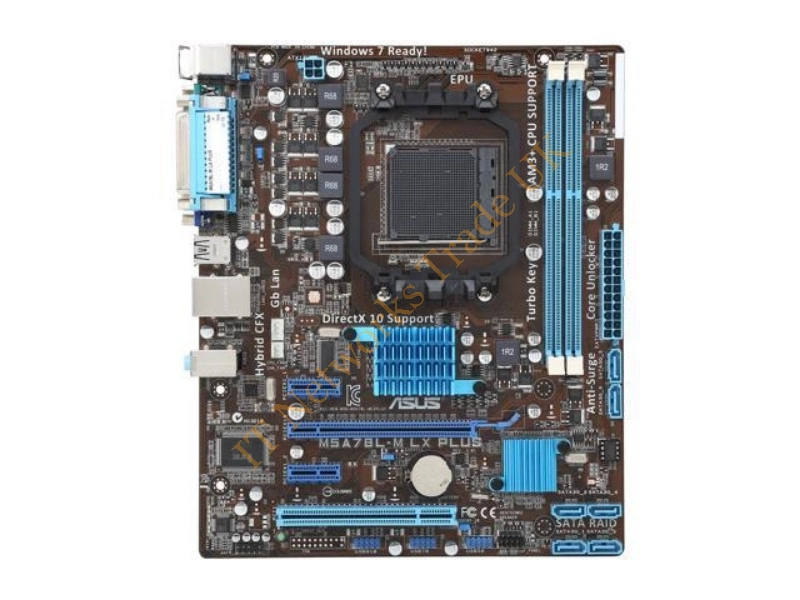 M5A78L-MLXPLUS ASUS Micro ATX AMD AM3+ Socket- Motherboard System Board