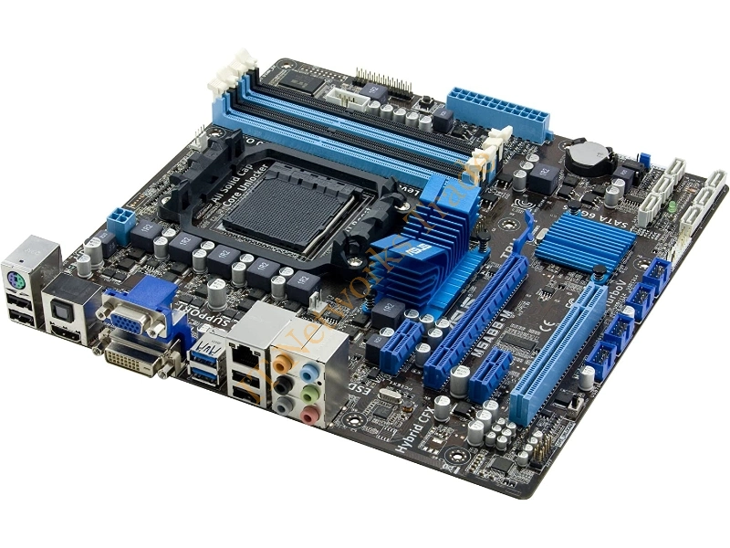 M5A88-M ASUS AMD 880G/SB850 DDR3 4-Slot System Board Socket AM3+ Desktop Motherboard