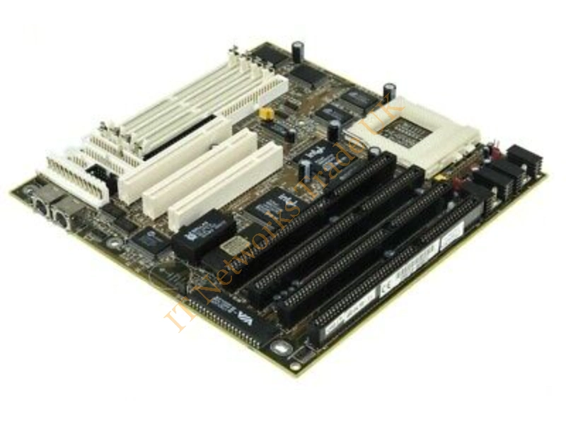 M5ATA Biostar Socket 7- Motherboard with 3 ISA slots and 4 PCI 4 72 pin SIMM a
