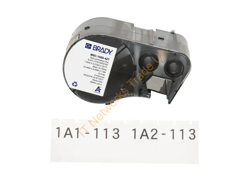 M5C-1000-427 - Brady People Id M5C-1000-427 Printer Label White