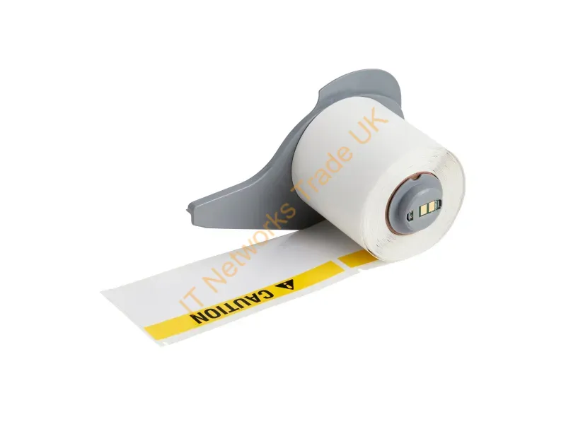 M7-38-595-CAUTION - Brady People Id M7-38-595-Caution Printer Label Black, White, Yellow Self-Adhesive Printer Label
