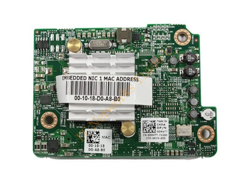 M710H Dell 2x10 Gigabit Broadcom PCI-Express X8 Mezzanine LOM Network Controller Networking Accessory