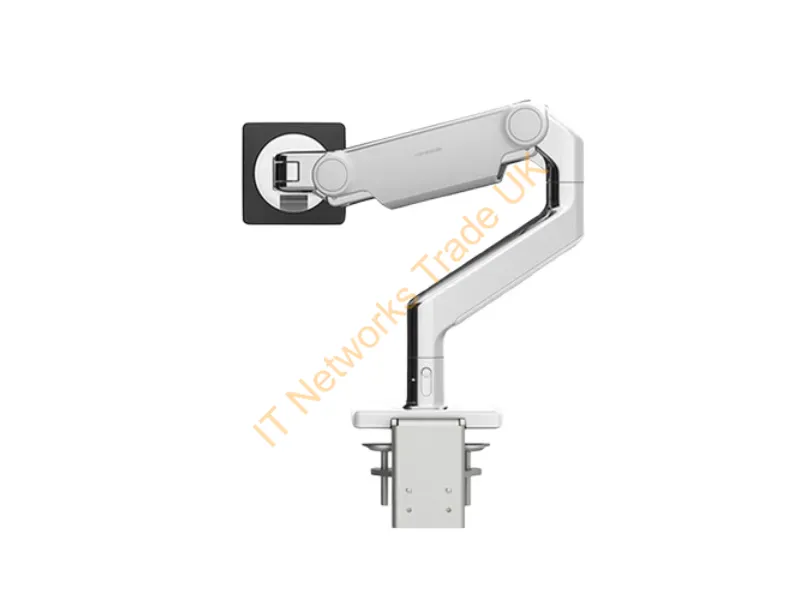 M81BTWC - Humanscale M81Btwc Monitor Mount / Stand Desk Aluminum, Black, White