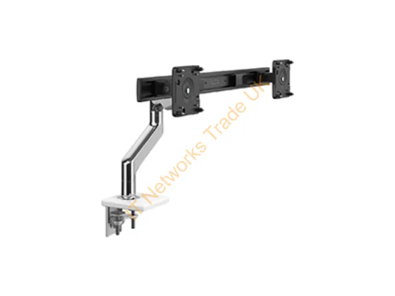 M82BCWC - Humanscale M82Bcwc Monitor Mount / Stand Desk Aluminum, Black, White