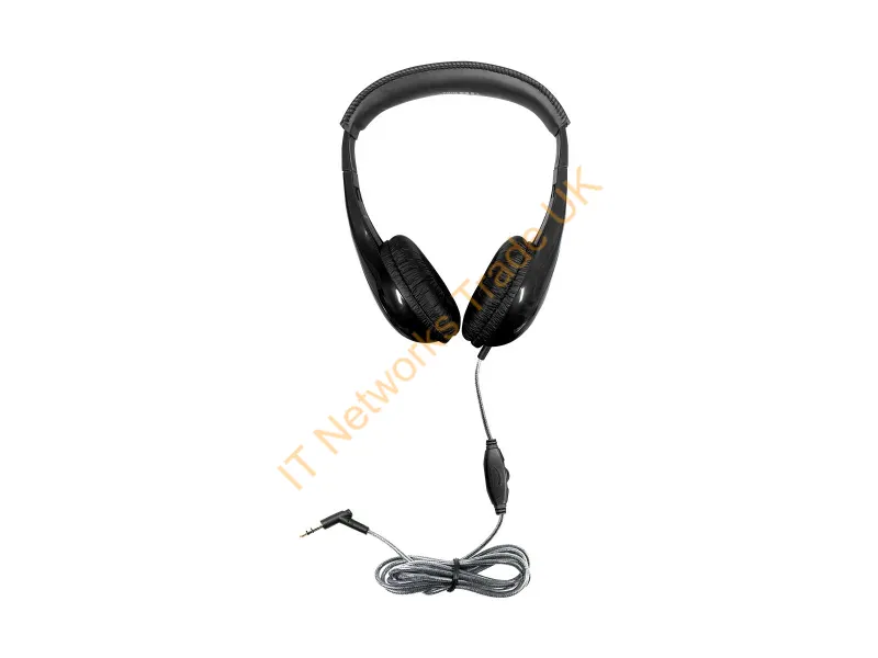 M8BK1-50 - Hamilton Buhl Motiv8 Headphone W/In-Line Vol