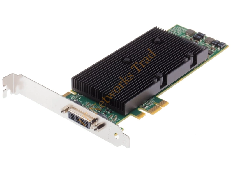 M9120E512LAU1F Matrox Graphics M9120 Plus 512MB GDDR2 PCI Express x1 Low Profile Workstation Video Graphics Card