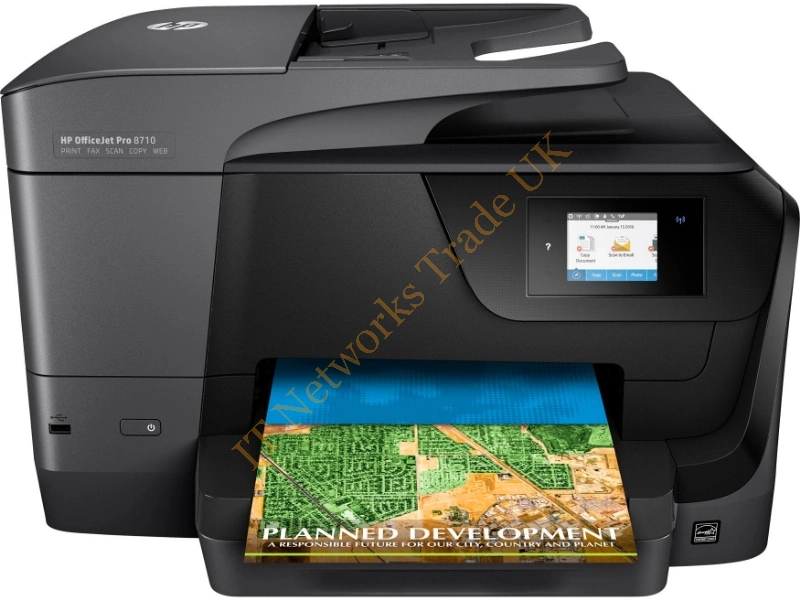 M9L66A HP OfficeJet Pro 8710 Wireless All-in-One Color Inkjet Printer