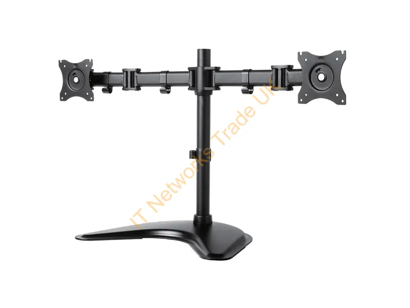 MA225 - Kantek Ma225 Monitor Mount / Stand 27" Desk Silver, White