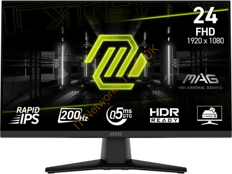 MAG242F - Msi Mag 242F Computer Monitor 23.8" 1920 X 1080 Pixels Full Hd Lcd Black