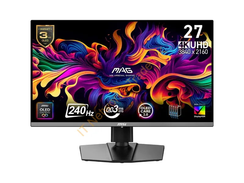 MAG272UPQD-OLEDX24 - MSI MAG 272UP QD-OLED X24 27 QD-OLED 4K UHD 240Hz 0.03ms He