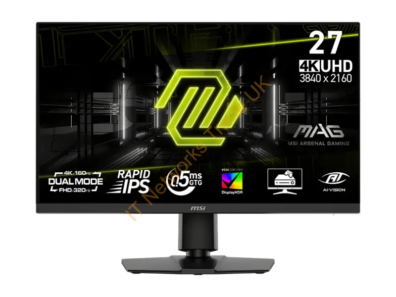 MAG272URDFE16 - Msi Mag 272Urdf E16 Computer Monitor 27" 3840 X 2160 Pixels 4K Ultra Hd Black