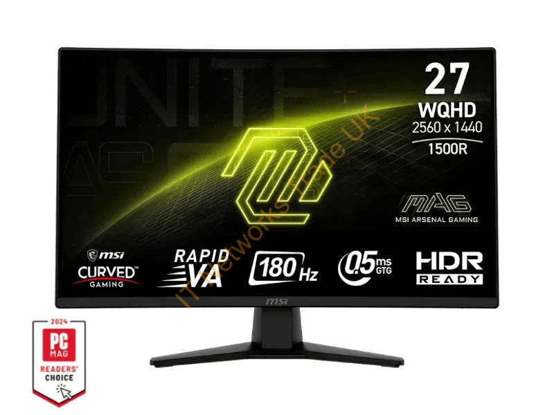 MAG274CQF - Msi Mag 274Cqf Computer Monitor 27" 2560 X 1440 Pixels Wide Quad Hd Black