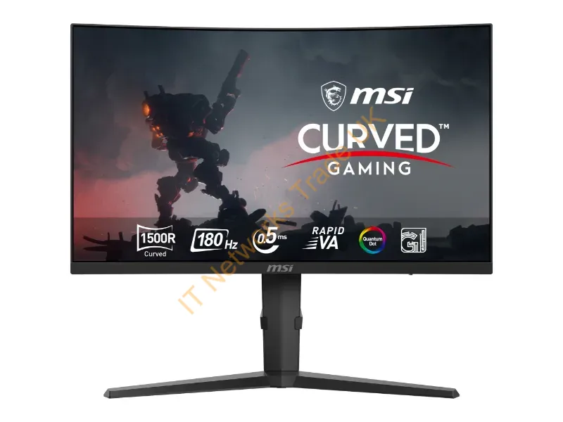 MAG275CQRFQDE2 - Msi Mag 275Cqrf Qd E2 Computer Monitor 27" 2560 X 1440 Pixels Wide Quad Hd Black