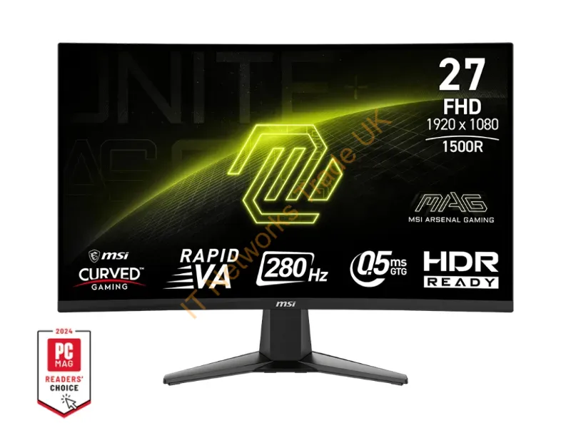 MAG276CXF - Msi Mag 276Cxf Computer Monitor 27" 1920 X 1080 Pixels Full Hd Lcd Black