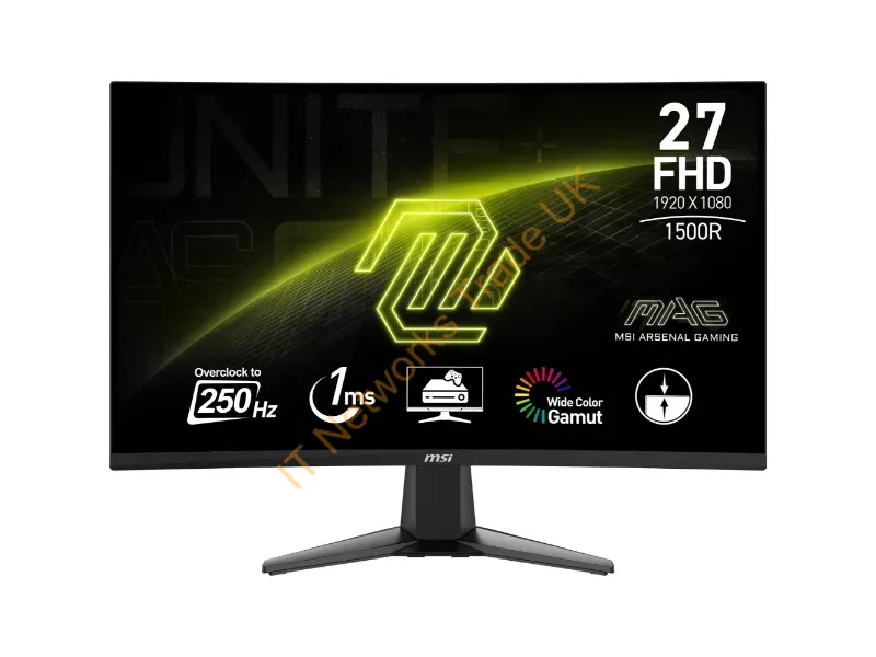 MAG27C6X - Msi Mag 27C6X Computer Monitor 27" 1920 X 1080 Pixels Full Hd Lcd Black