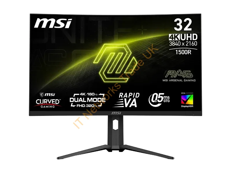 MAG321CUPDF - Msi Mag 321Cupdf Computer Monitor 31.5" 3840 X 2160 Pixels 4K Ultra Hd Lcd Black
